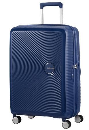 American Tourister Soundbox ekspanderende medium koffert 67 cm Midnattsbla 2 4b75087e 13d6 4670 9b5f
