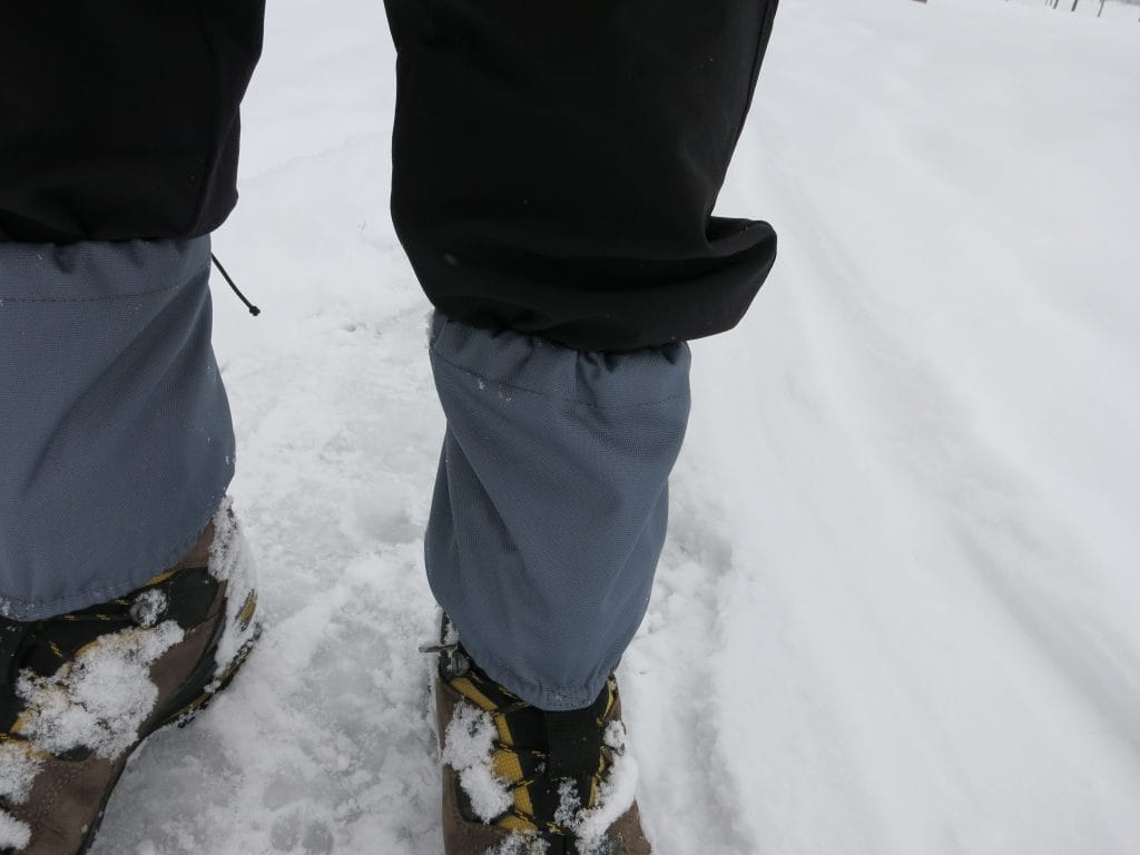 Short hiking gaiters