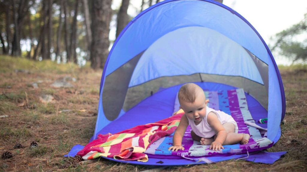 UV-telt for baby